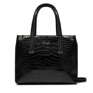 Táska Calvin Klein Ck Must Mini Tote_Croco K60K612163 Fekete kép