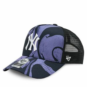 Baseball sapka 47 Brand Mlb New York Yankees Enamel Twist Mesh '47 Mvp Dt B-ENLDT17PTP-PP Lila kép