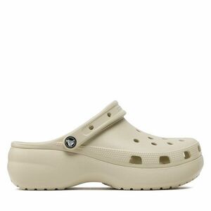 Papucs Crocs Classic Platform Clog W 206750 Bézs kép