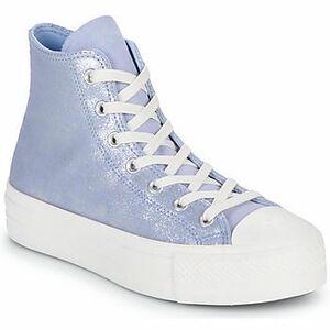 Magas szárú edzőcipők Converse CHUCK TAYLOR ALL STAR LIFT PLATFORM SUEDE SHIMMER kép