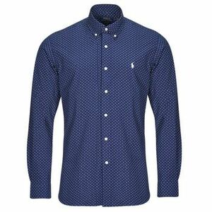 Hosszú ujjú ingek Polo Ralph Lauren CHEMISE AJUSTEE EN POPLINE DE COTON COL BOUTONNE kép