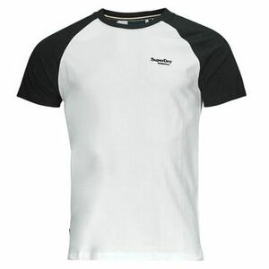 Rövid ujjú pólók Superdry ESSENTIAL LOGO BASEBALL TSHIRT kép