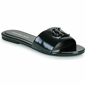 Papucsok Calvin Klein Jeans FLAT SANDAL SLIDE MG MET kép