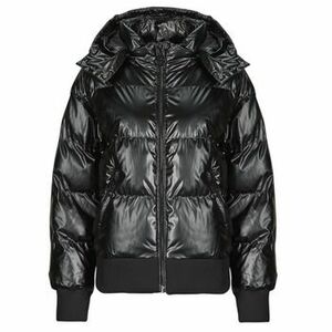 Steppelt kabátok Guess BICE METALLIC HOODIE PUFFER kép