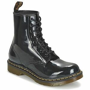 Csizmák Dr. Martens W BLACK PATENT LAMPER kép