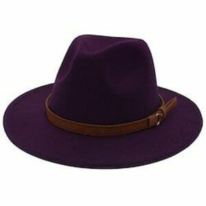 Férfi Szalmakalap Cowboy kalap Fedora Trilby kalap Fekete Fehér Gyapjú Régies stílus Divat 18. század Texas állam Napi Témakör Egyszínű / Sima szín Fényvédő Szerepjáték Lightinthebox kép