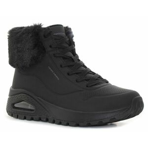 Skechers Uno Rugged - Fall Air fekete női bokacsizma kép