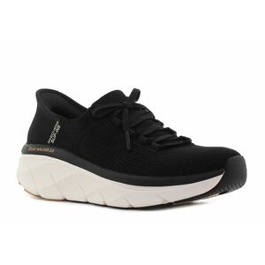 Skechers Slip-Ins - D'Lux Walker 2.0 - Thrill Movement fekete női bebújós cipő kép