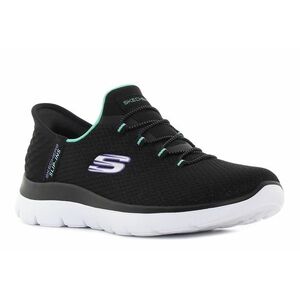 Skechers Slip-Ins - Summits - Diamond Dream fekete női bebújós cipő kép