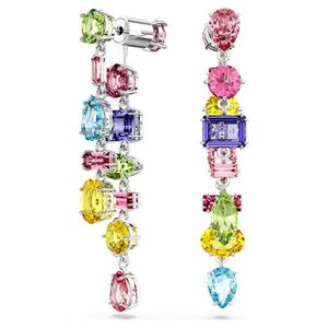 Swarovski Swarovski Színes aszimmetrikus fülbevaló kristályokkal Gema 5656417 kép