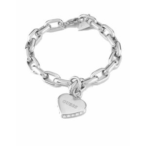 Guess Guess Jellegzetes acél karkötő szívvel Falling In Love JUBB02228JWRH 14, 5 - 18, 5 cm - D kép