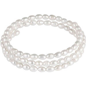 JwL Luxury Pearls JwL Luxury Pearls Fehér igazgyöngy karkötő JL0569 kép