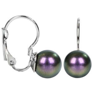 Levien Levien Bájos fülbevaló Pearl Iridescent Purple kép