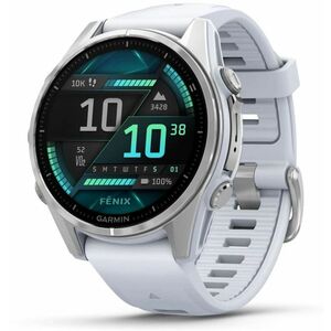 Garmin Garmin fēnix 8 AMOLED 010-02903-00 - 43 mm Silver/Whitestone kép