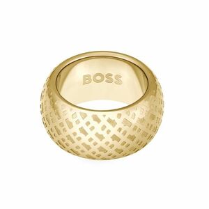 Hugo Boss Hugo Boss Jellegzetes aranyozott gyűrű nőknek 1580589 58 mm kép