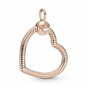 Pandora Pandora Romantikus bronz nyaklánc gyöngyökkel Rose 389384C00 kép