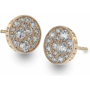 Hot Diamonds Hot Diamonds Ezüst fülbevaló Hot Diamonds Emozioni Scintilla Rose Gold DE457 kép