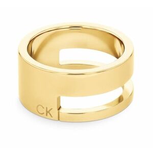 Calvin Klein Calvin Klein Női aranyozott gyűrű Geometric Essentials 35000679 56 mm kép