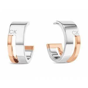 Calvin Klein Calvin Klein Időtlen karika bicolor fülbevaló Geometric Essentials 35000678 kép