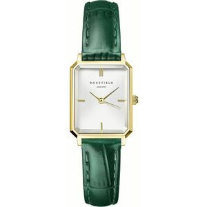 Rosefield Rosefield Octagon XS White Emerald Leather Gold OWGLG-O86 kép