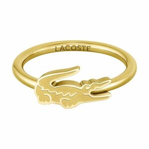 Lacoste Lacoste Eredeti aranyozott gyűrű Crocodile 2040054 56 mm kép