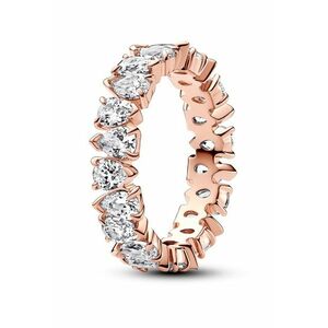 Pandora Pandora Káprázatos aranyozott gyűrű Rose Timeless 183021C01 54 mm kép