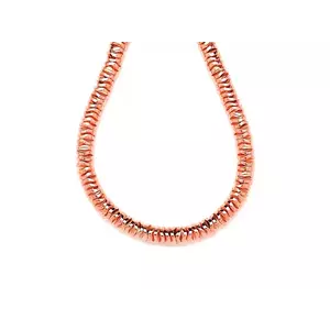 Hematit szin rose gold hullám korong 6x1, 5mm kép