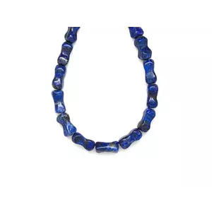 Lapis lazuli csont alak 8-9x11-16mm kép