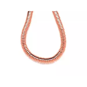 Hematit korong szin rose gold 8x2mm kép