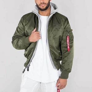 Alpha Industries MA-1 D-Tec Jacket Dark Green kép