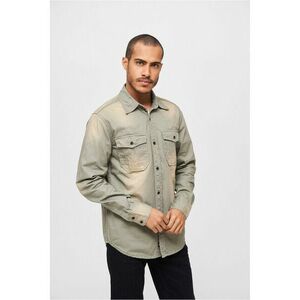 Brandit Hardee Denim Shirt olive grey kép