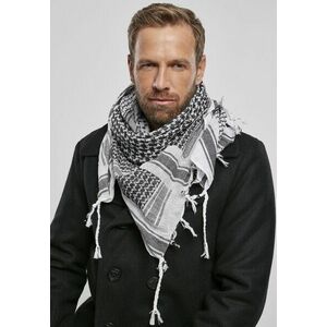 Brandit Shemag Scarf white/black kép