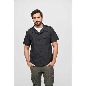 Brandit US Shirt Ripstop shortsleeve black kép