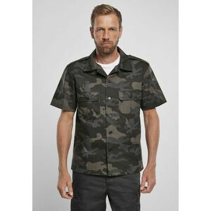 Brandit US Shirt Ripstop shortsleeve dark camo kép