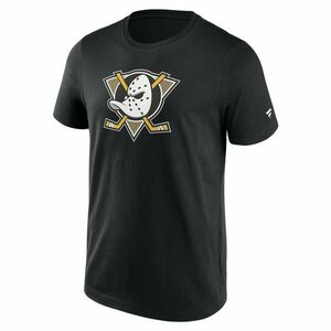 Fanatics Primary Logo Graphic Tee Anaheim Ducks black kép