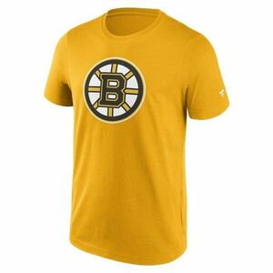 Fanatics Primary Logo Graphic Tee Boston Bruins yellow gold kép