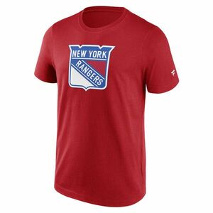 Fanatics Primary Logo Graphic Tee New York Rangers athletic red kép