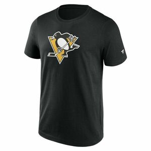 Fanatics Primary Logo Graphic Tee Pittsburgh Penguins black kép