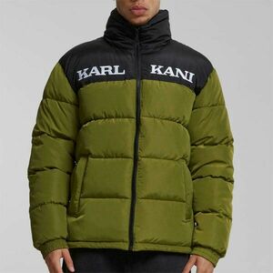 Téli dzeki Karl Kani Retro Essential Puffer Jacket Olive kép