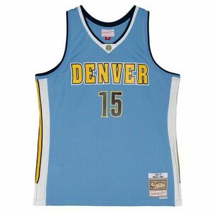 Mitchell & Ness Denver Nuggets #15 Nikola Jokic Swingman Road Jersey teal kép