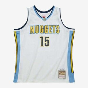 Mitchell & Ness Denver Nuggets #15 Nikola Jokic White Jersey white kép