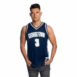 Mitchell & Ness Georgetown Hoyas #3 Allen Iverson navy Swingman Jersey kép