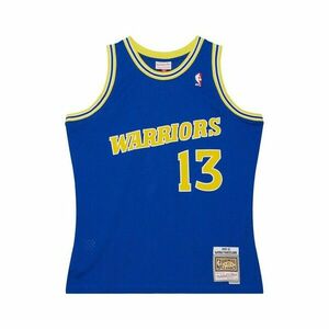 Mitchell & Ness Golden State Warriors #13 Sarunas Marciulionis Road Jersey royal kép