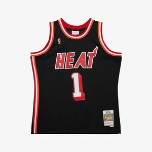 Mitchell & Ness Miami Heat #1 Chris Bosh Dark Jersey black kép