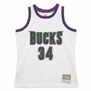 Mitchell & Ness Milwaukee Bucks #34 Ray Allen Swingman Jersey white kép