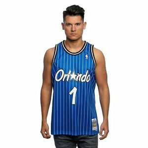 Mitchell & Ness Orlando Magic #1 Anfernee Hardaway royal Swingman Jersey kép