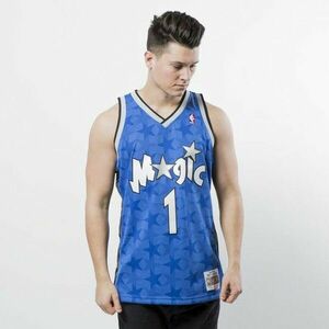 Mitchell & Ness Orlando Magic #1 Tracy McGrady blue Swingman Jersey kép