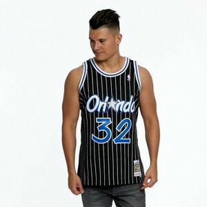 Mitchell & Ness Orlando Magic #32 Shaquille O'Neal black Swingman Jersey kép