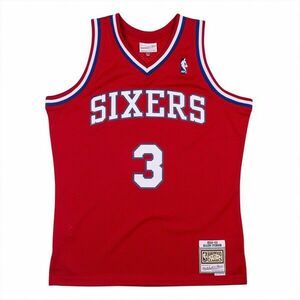 Mitchell & Ness Philadelphia 76ers #3 Allen Iverson red Swingman Jersey (19066) kép