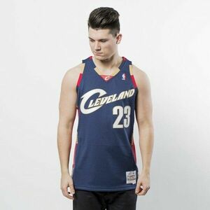 Mitchell & Ness Seattle Cleveland Cavaliers #23 Lebron James navy Swingman Jersey kép